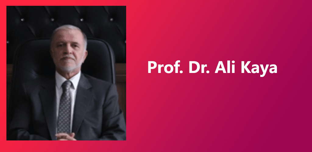 Prof. Dr. Ali Kaya